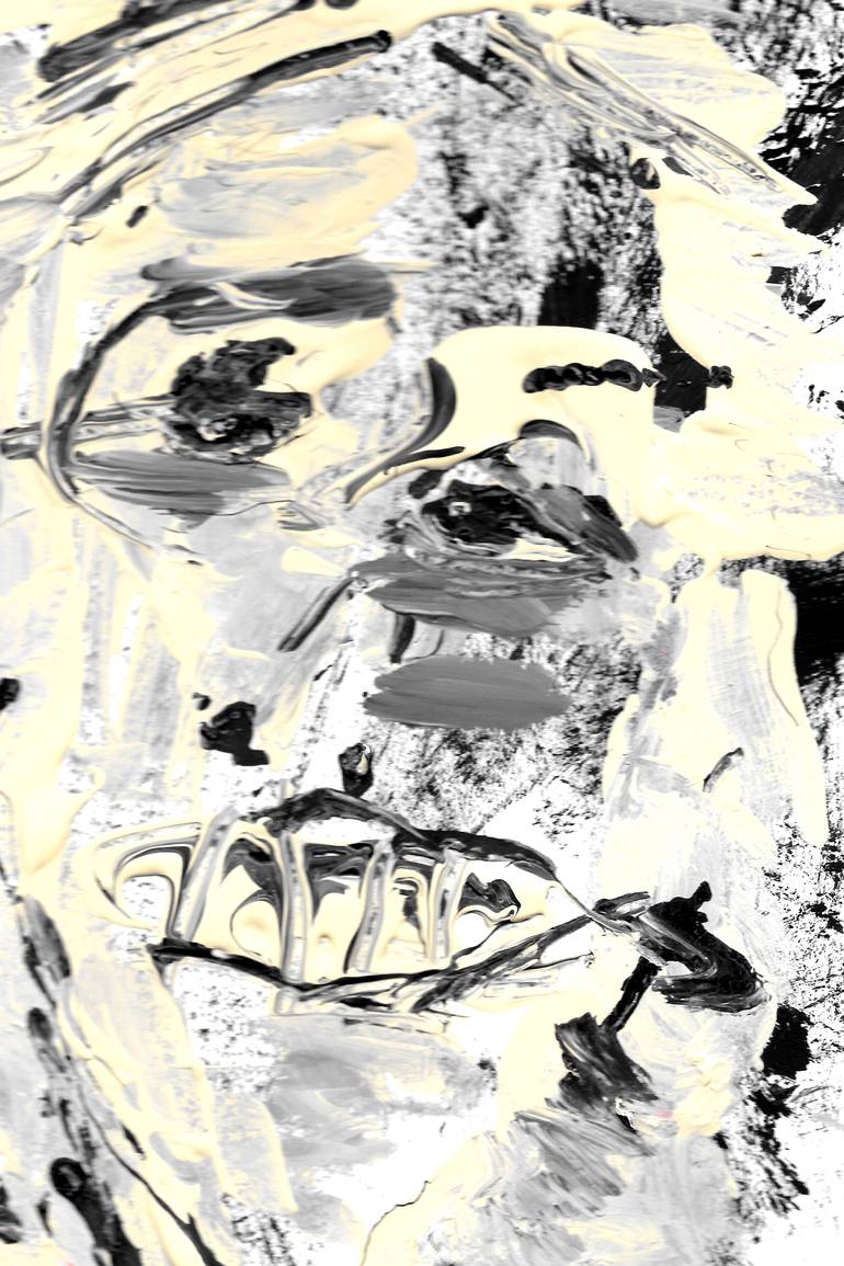 Original Abstract Expressionism People Painting by Patrik ŠÍma
