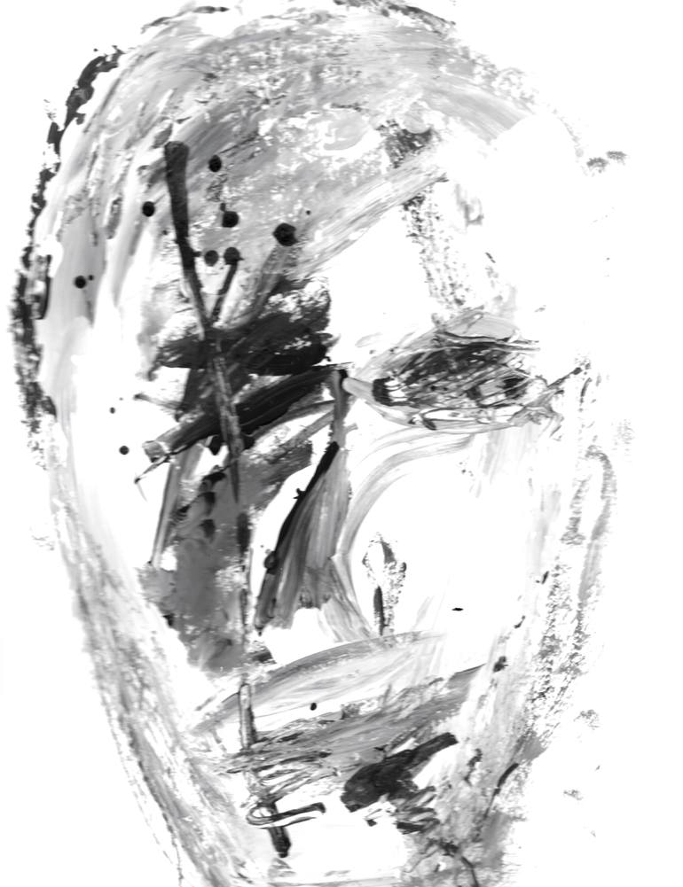 Original Abstract People Painting by Patrik ŠÍma