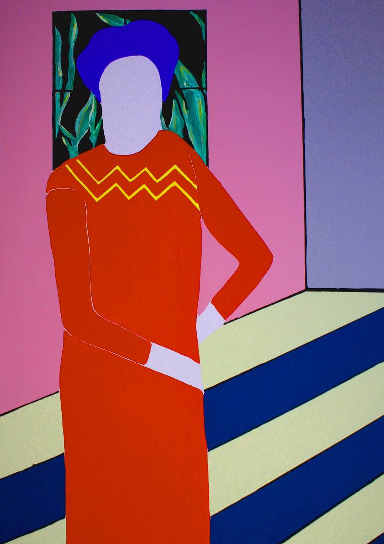 Original Conceptual Women Paintings by Patrik ŠÍma