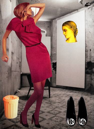 Print of Conceptual Women Collage by Patrik Šíma