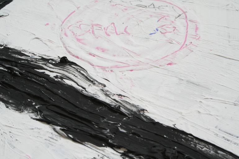 Original Abstract Expressionism Abstract Painting by Patrik ŠÍma
