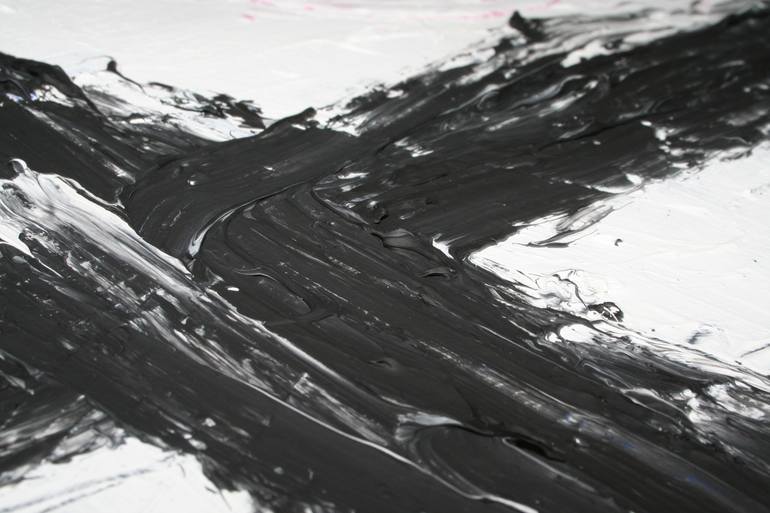Original Abstract Expressionism Abstract Painting by Patrik ŠÍma