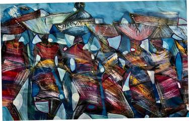 Print of Abstract Paintings by Henry Appiah