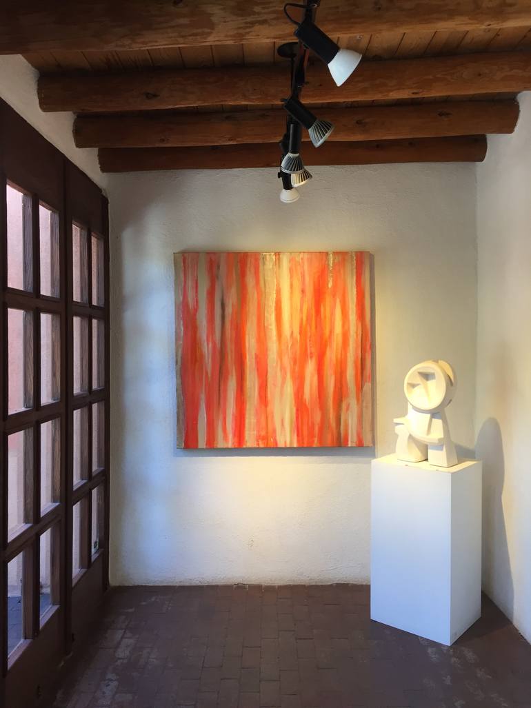 Original Minimalism Abstract Painting by Rachel Darnell