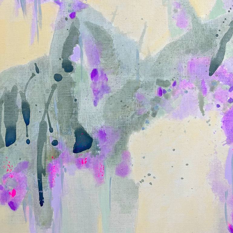 Original Abstract Expressionism Abstract Painting by Yolanda Cabrera