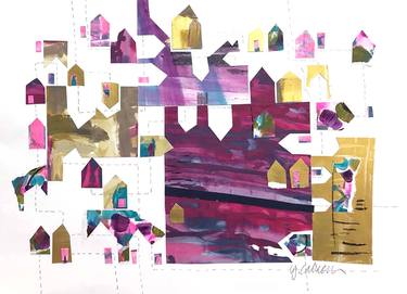 Original Conceptual Architecture Collage by Yolanda Cabrera