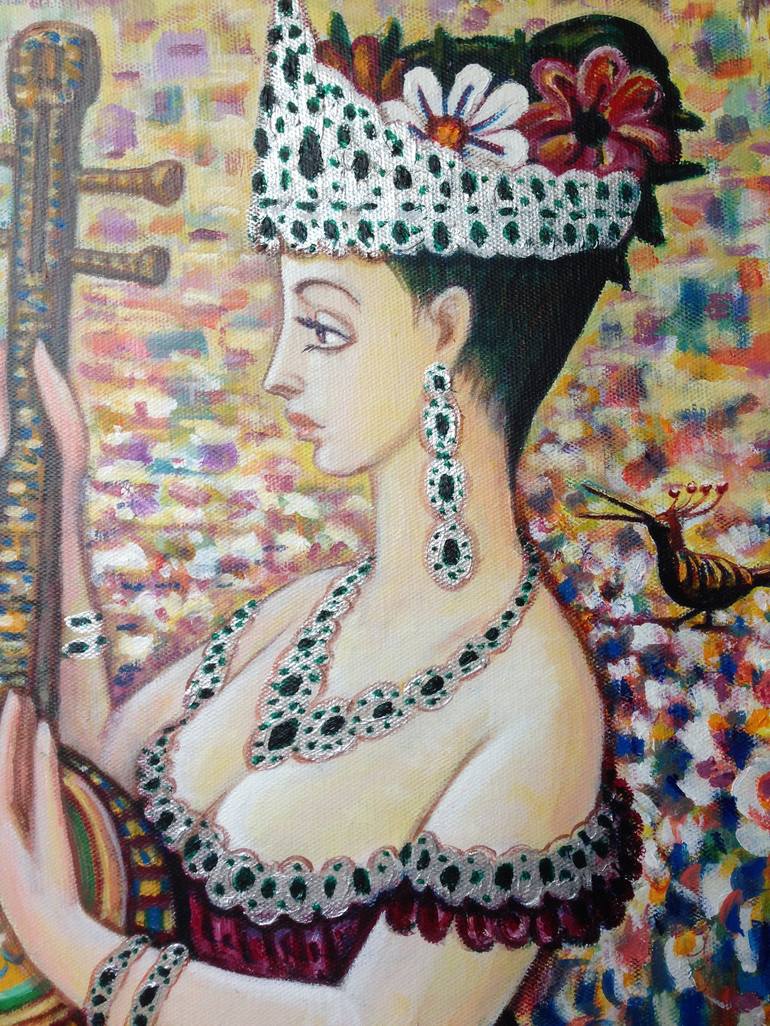 Original Women Painting by Sevada Grigoryan