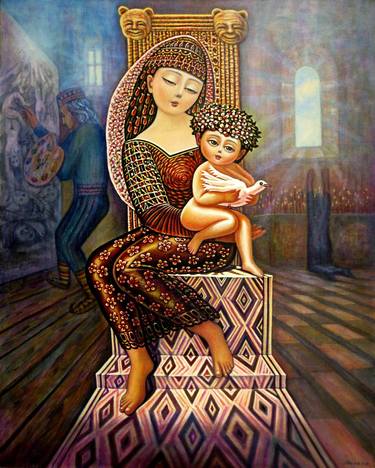 Print of Fine Art Religion Paintings by Sevada Grigoryan