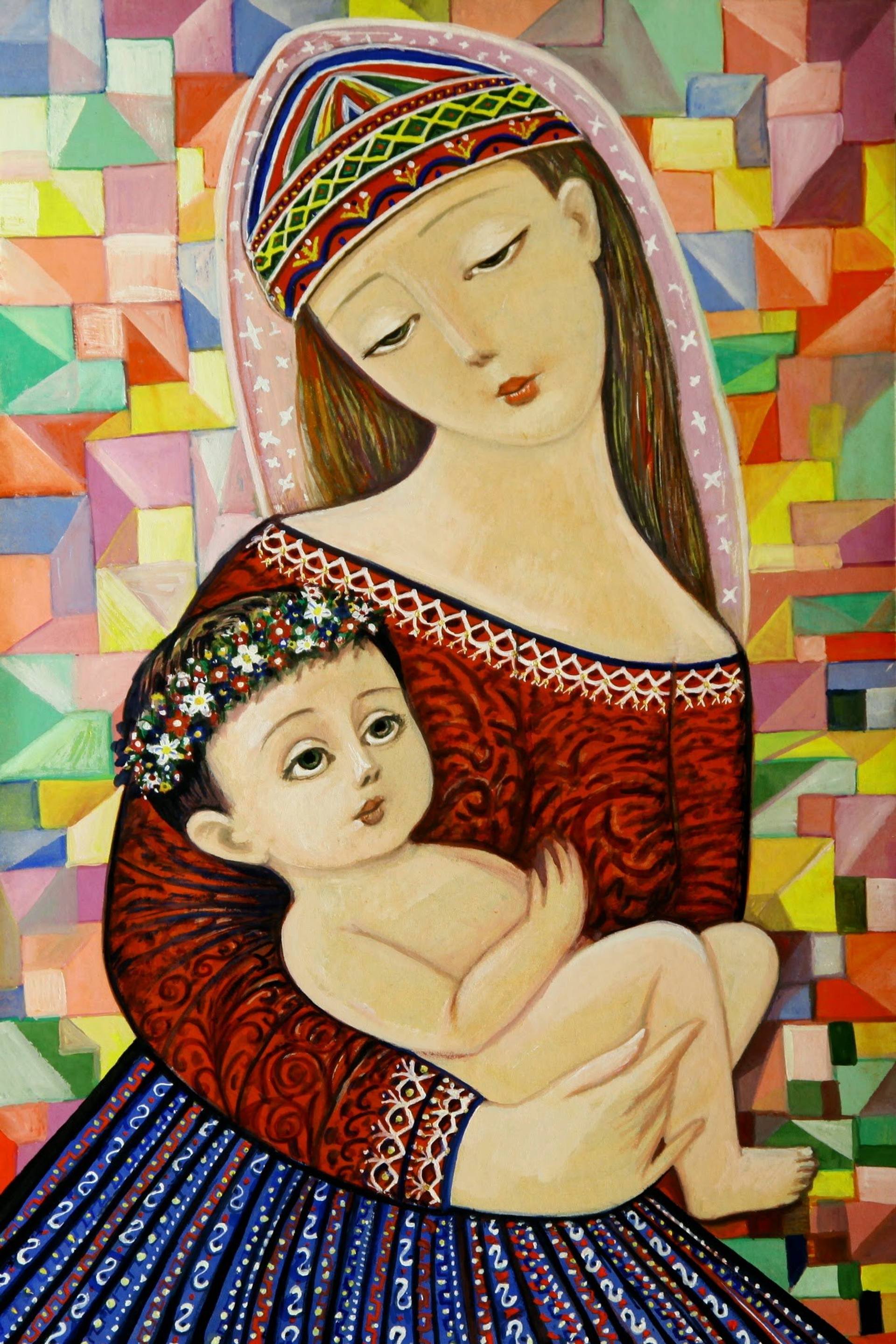Maternity Painting by Sevada Grigoryan | Saatchi Art Hungary