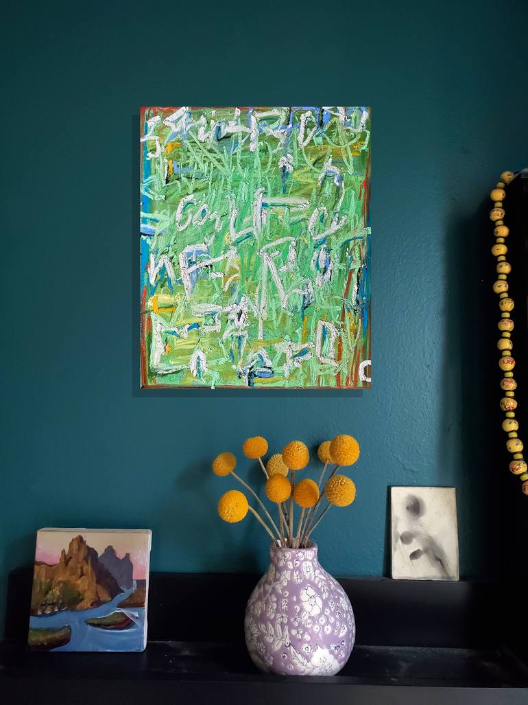 Original Abstract Drawing by Shelton Walsmith