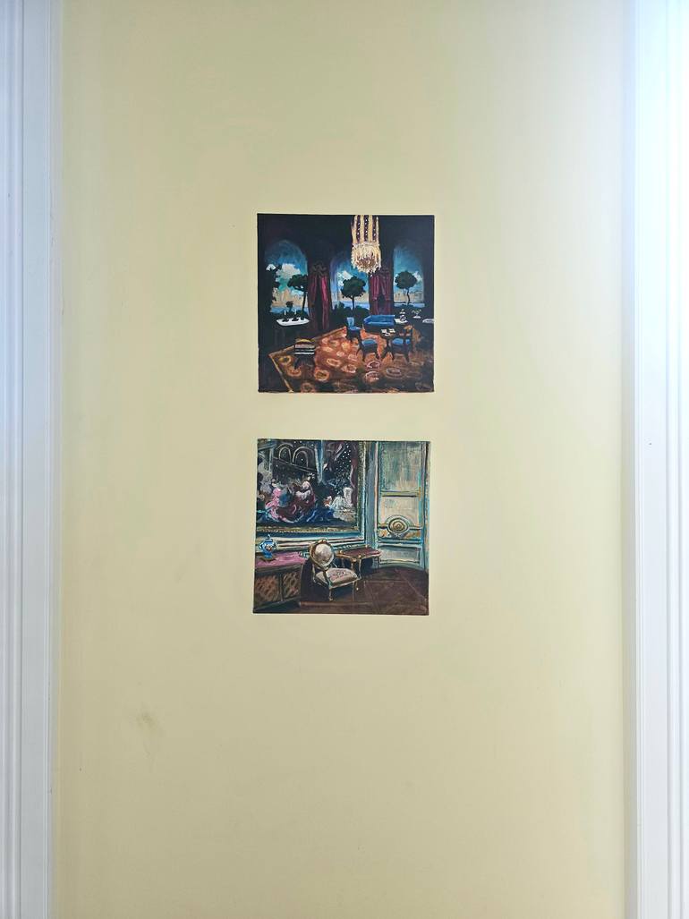 Original Impressionism Architecture Painting by Shelton Walsmith