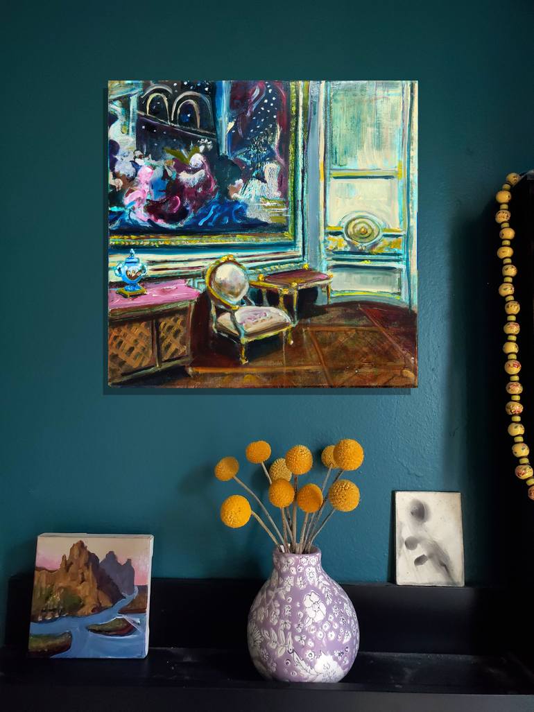 Original Impressionism Architecture Painting by Shelton Walsmith