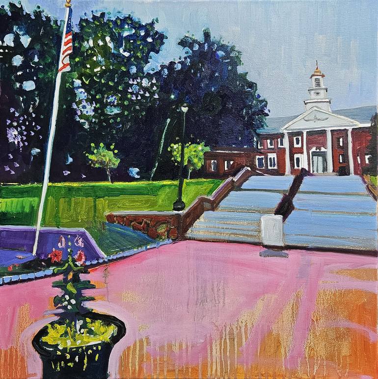 Print of Impressionism Architecture Paintings by Shelton Walsmith