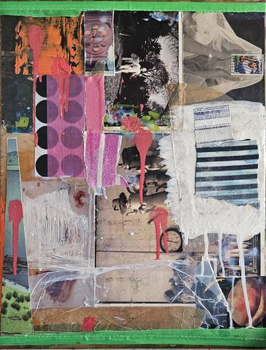 Print of Abstract Collage by Shelton Walsmith