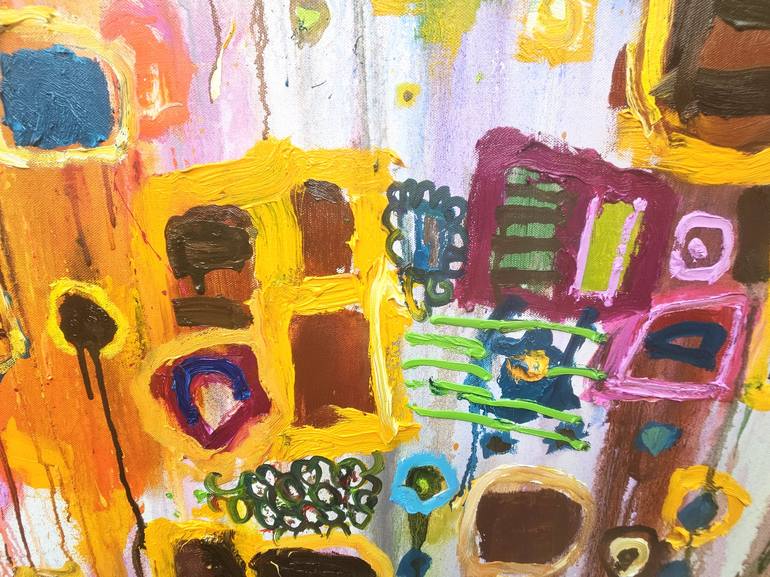 Original Expressionism Floral Painting by Shelton Walsmith