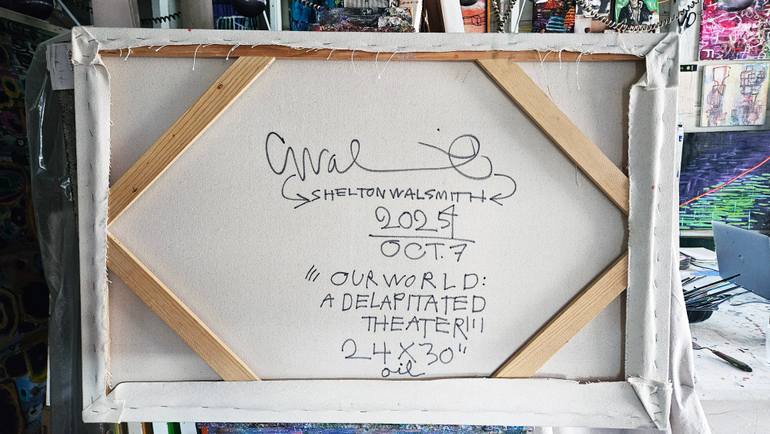 Original Expressionism Architecture Painting by Shelton Walsmith