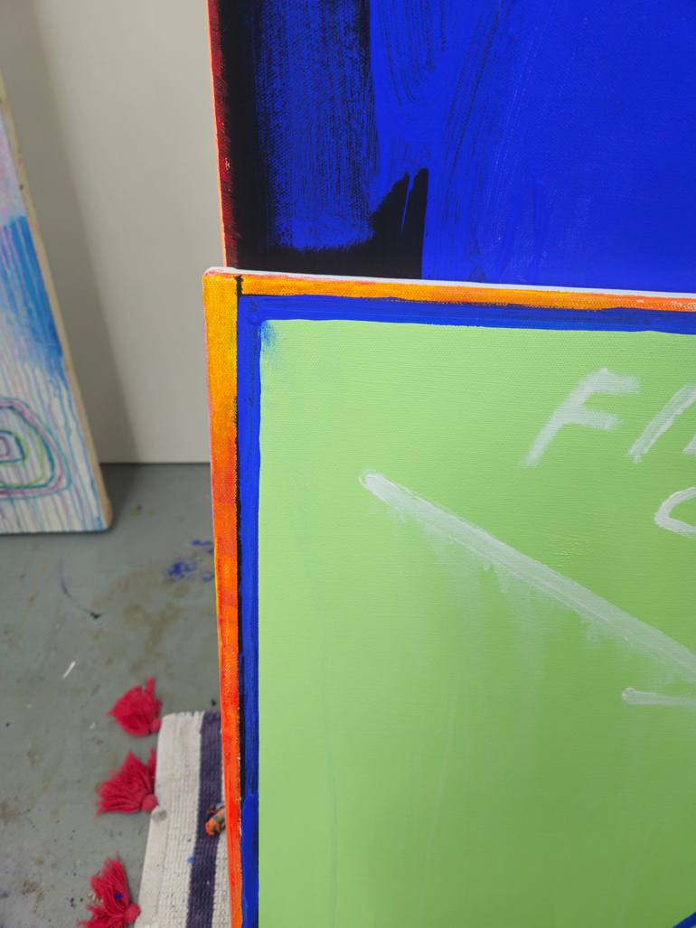 Original Abstract Painting by Shelton Walsmith