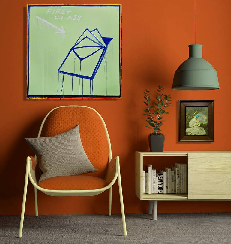 Original Abstract Painting by Shelton Walsmith