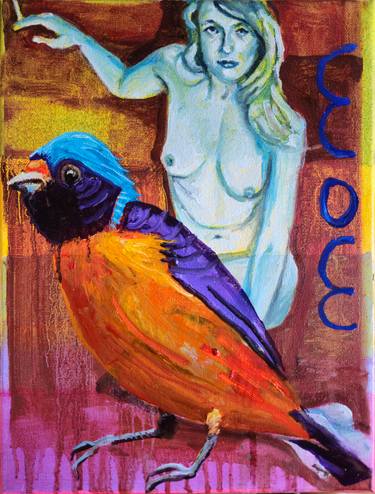 Original Figurative Animal Painting by Shelton Walsmith