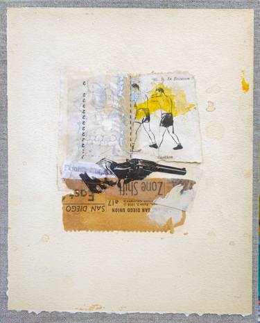 Original Expressionism People Collage by Shelton Walsmith