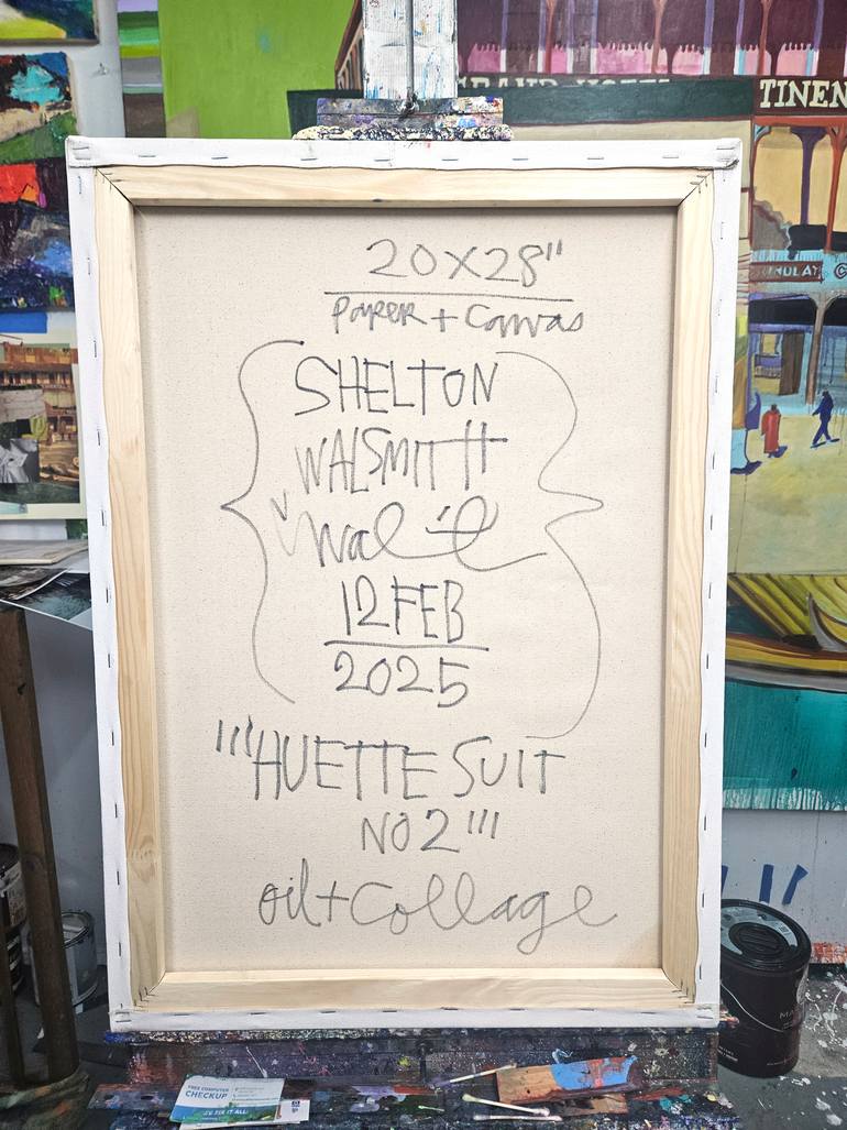 Original Figurative Men Mixed Media by Shelton Walsmith