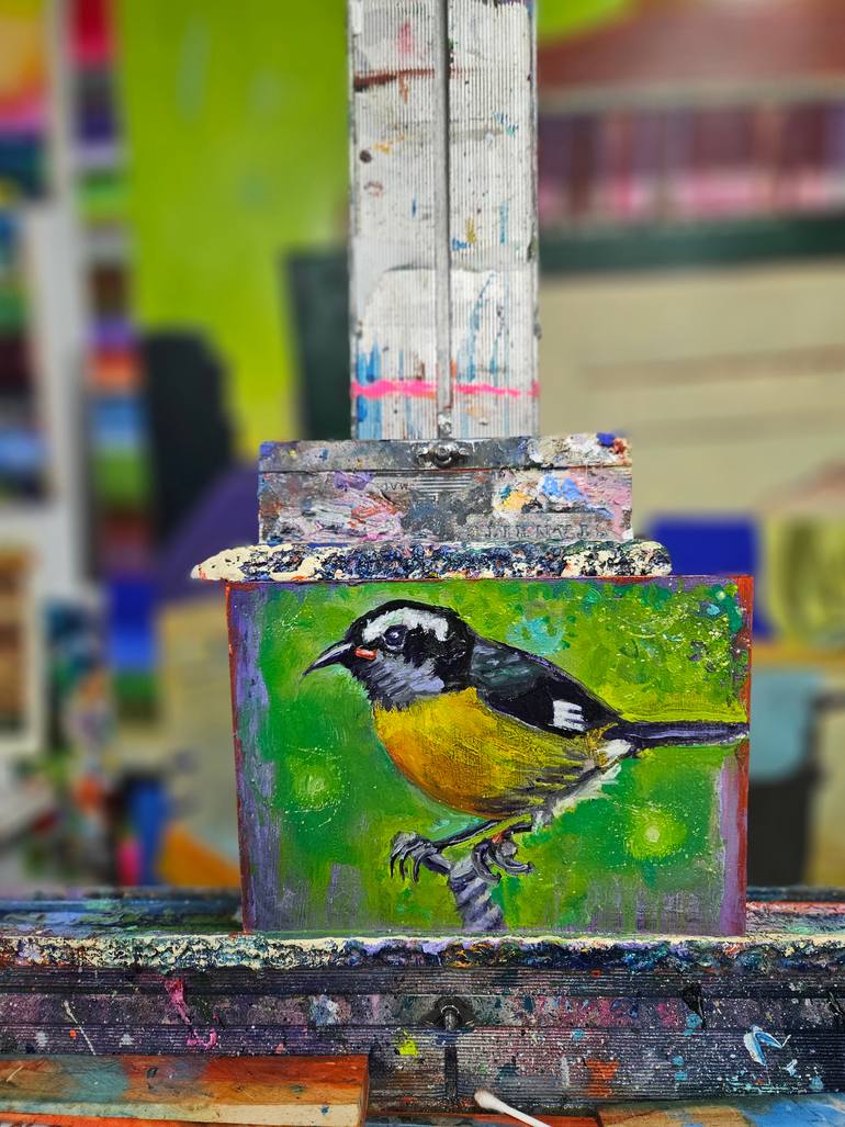 Original Figurative Animal Painting by Shelton Walsmith
