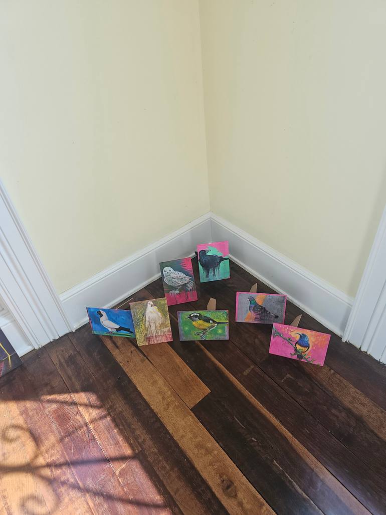 Original Impressionism Animal Painting by Shelton Walsmith