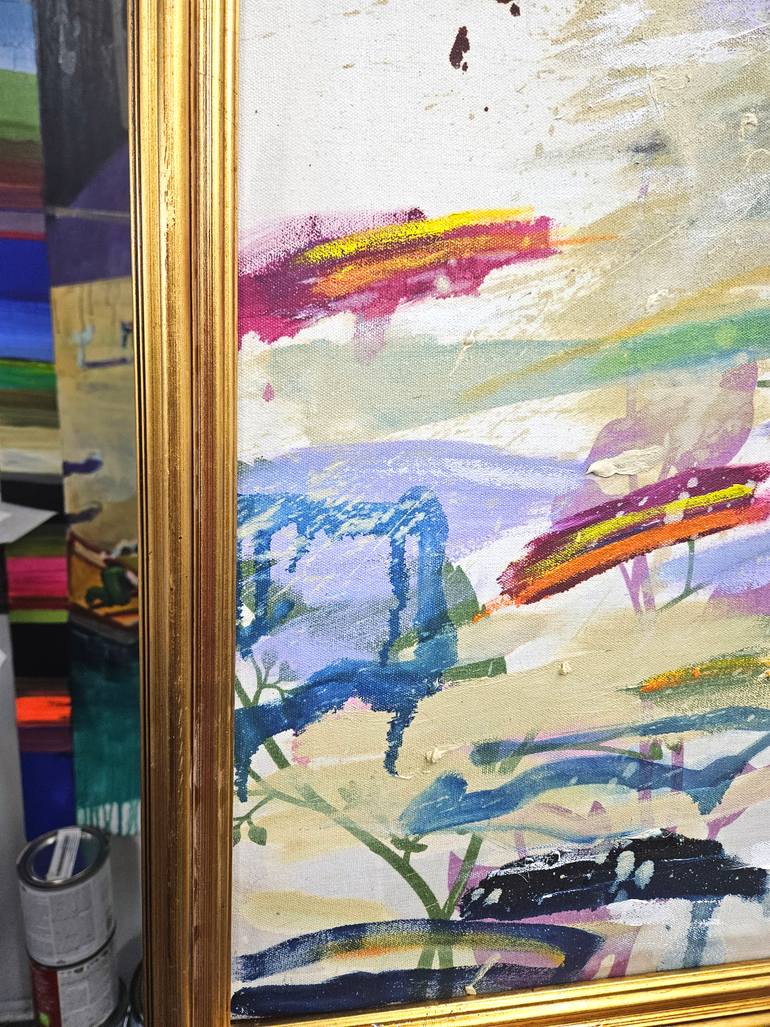 Original Abstract Painting by Shelton Walsmith