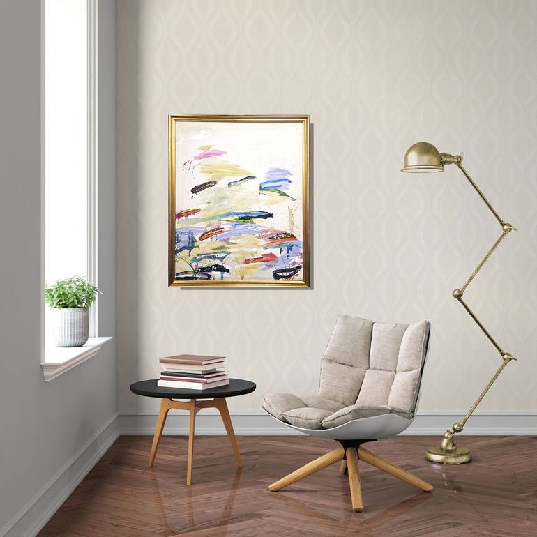 Original Abstract Painting by Shelton Walsmith
