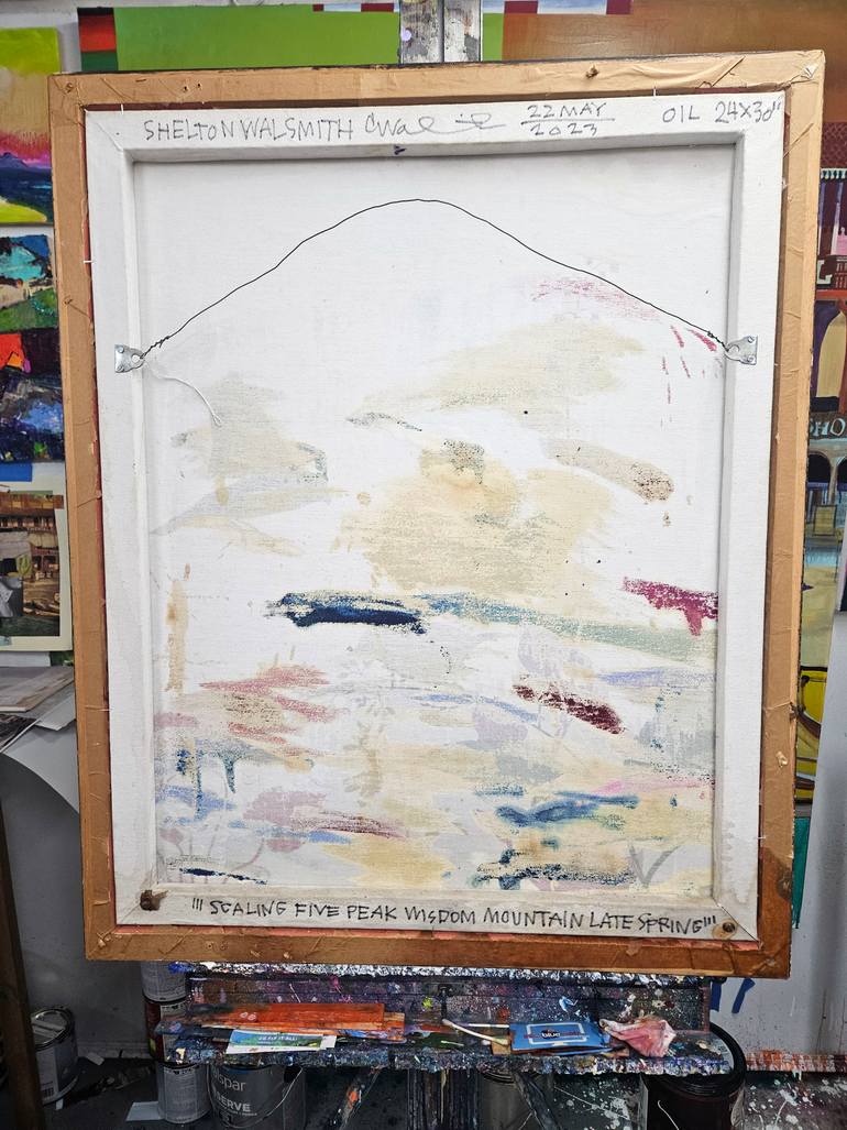 Original Abstract Painting by Shelton Walsmith