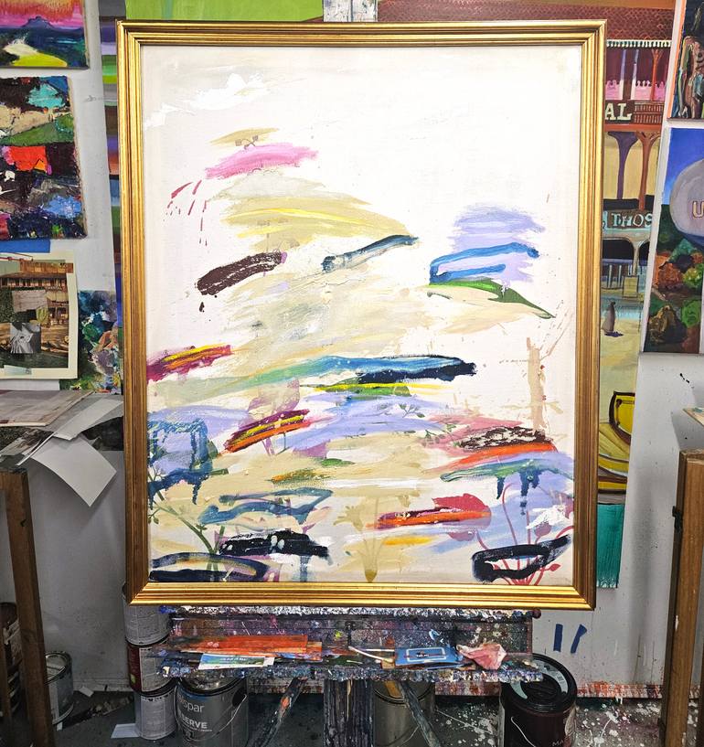 Original Abstract Painting by Shelton Walsmith
