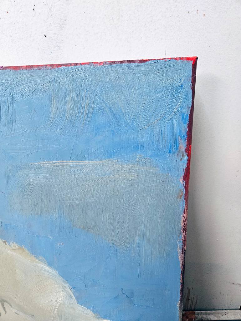 Original Symbolism Landscape Painting by Shelton Walsmith