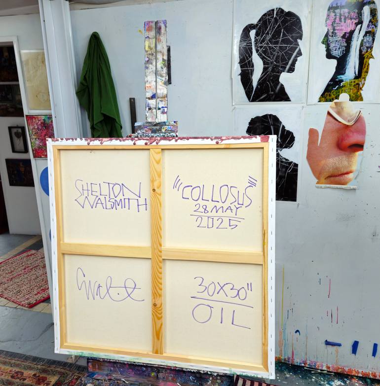 Original Symbolism Landscape Painting by Shelton Walsmith