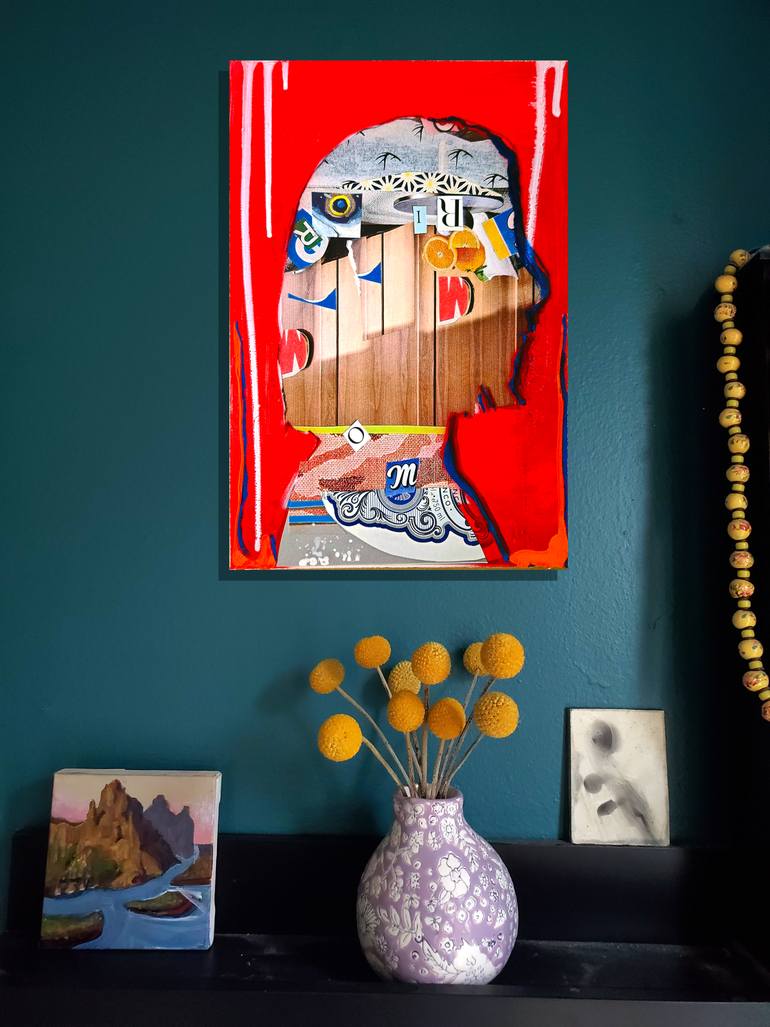Original Conceptual Women Collage by Shelton Walsmith