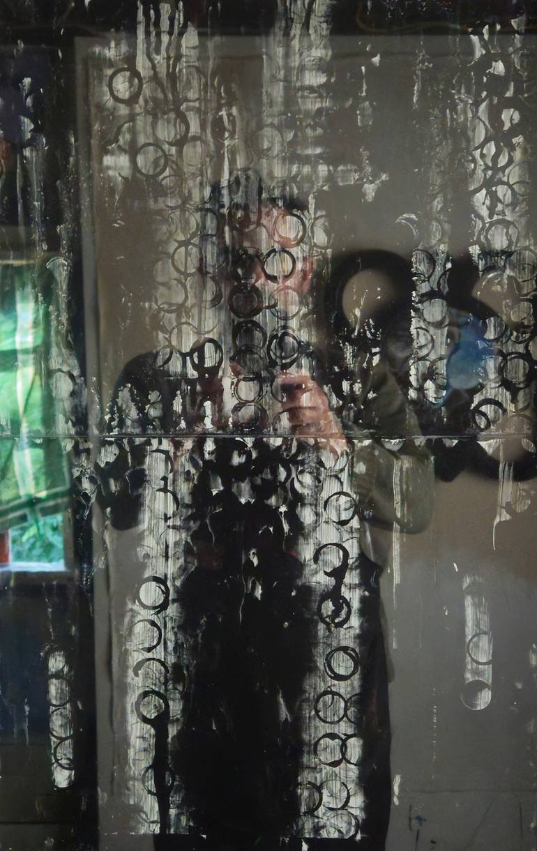 Original Abstract Painting by Shelton Walsmith