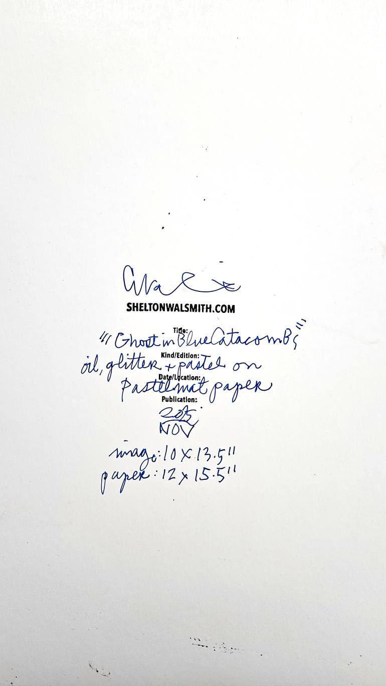 Original Abstract Drawing by Shelton Walsmith