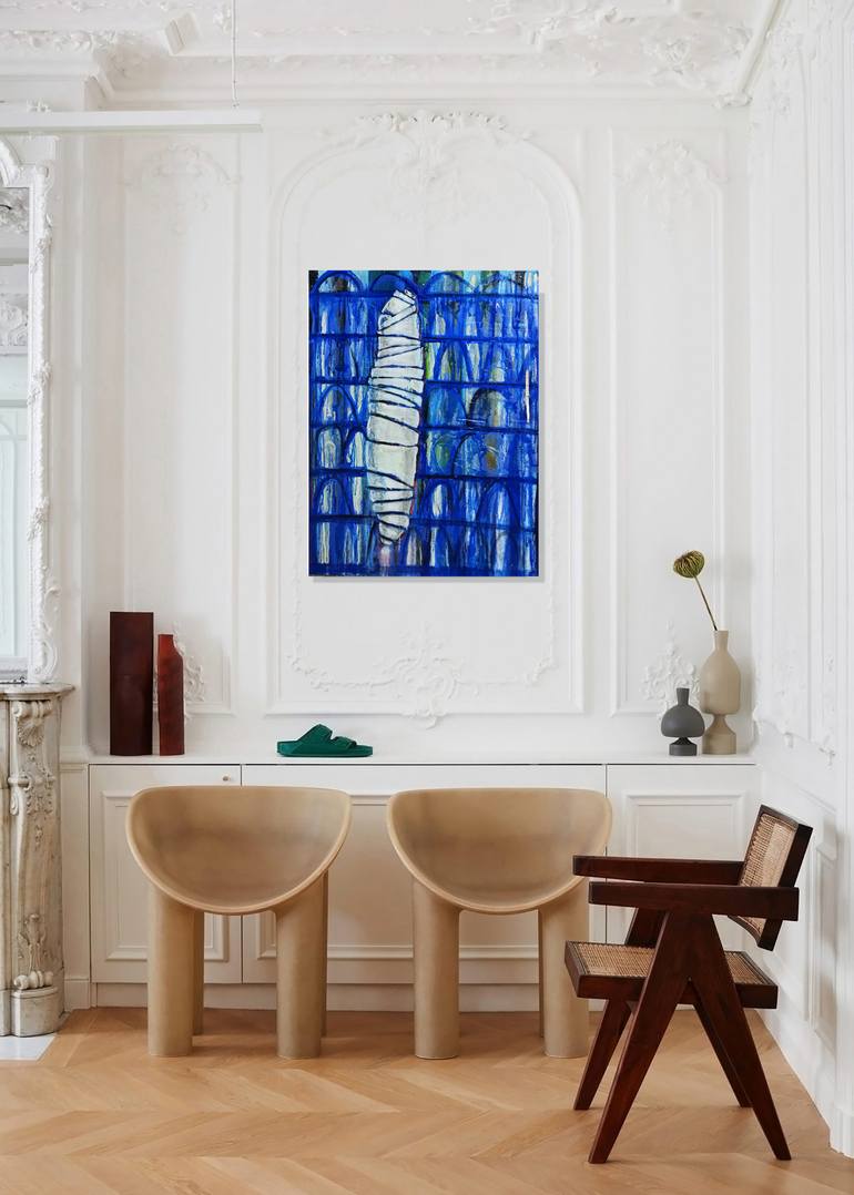 Original Geometric Abstract Painting by Shelton Walsmith