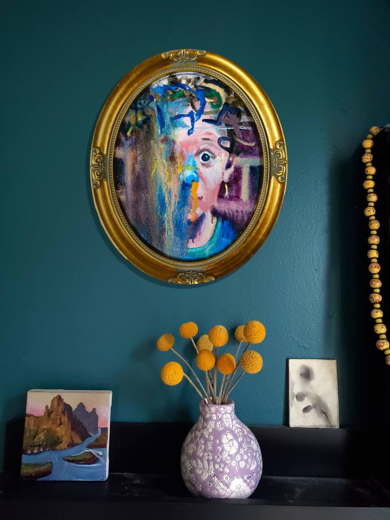 Original Expressionism People Painting by Shelton Walsmith