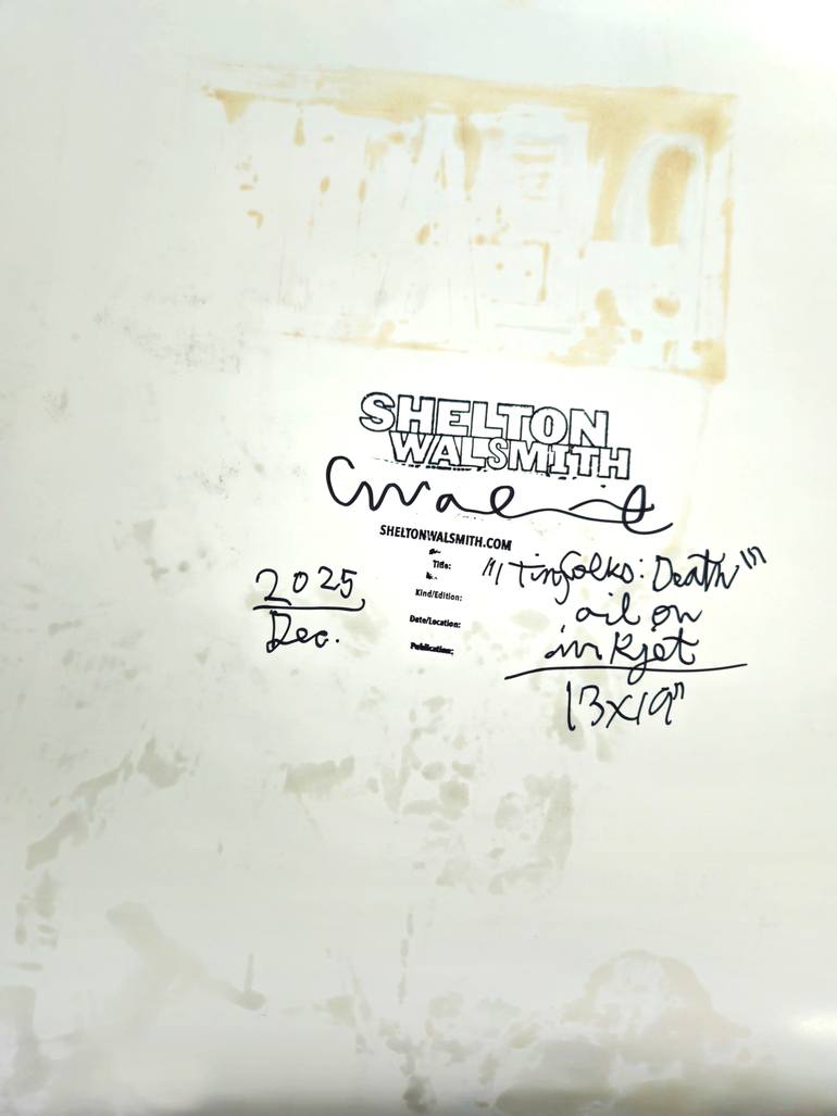 Original Expressionism People Painting by Shelton Walsmith