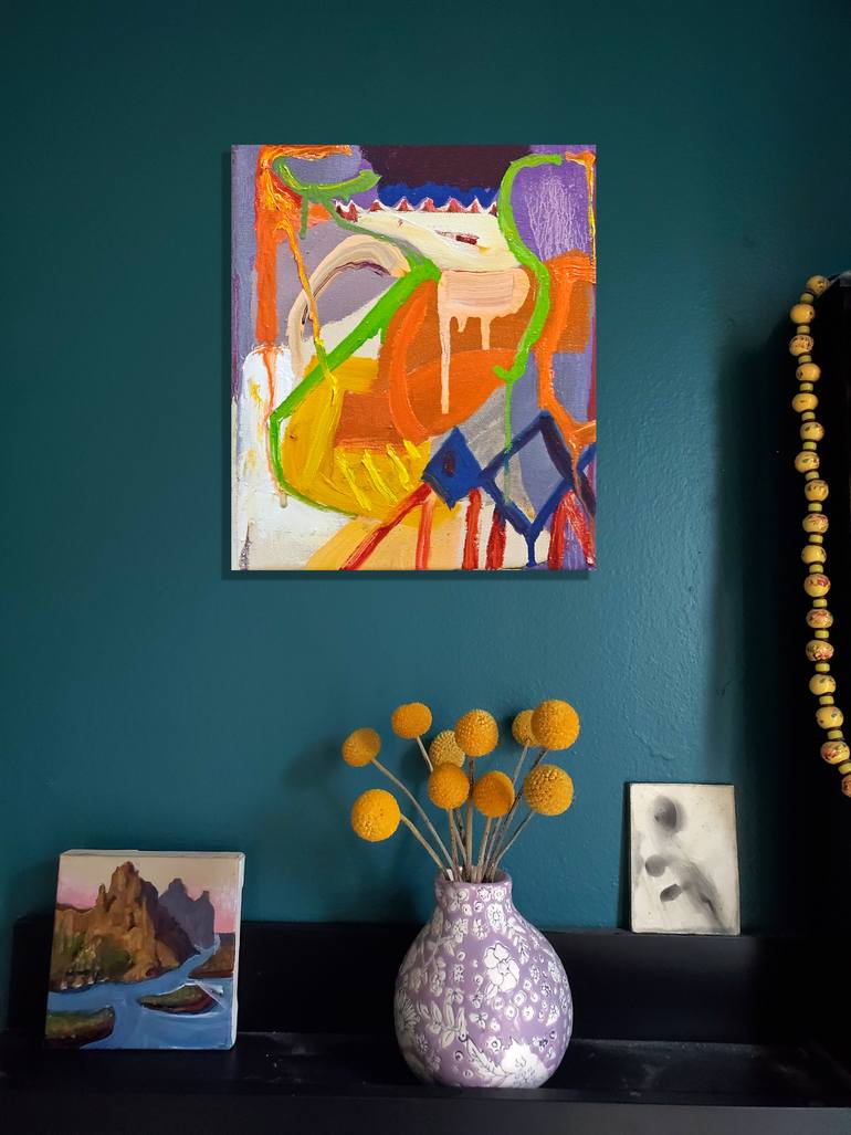Original Abstract Painting by Shelton Walsmith