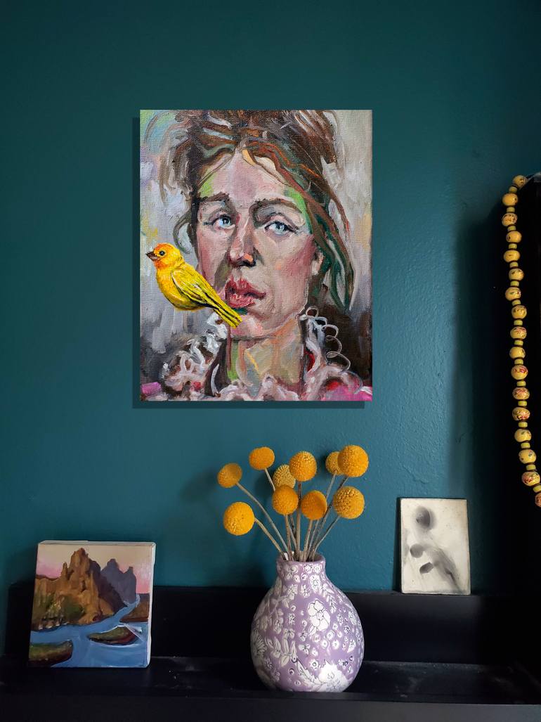 Original Figurative Animal Painting by Shelton Walsmith