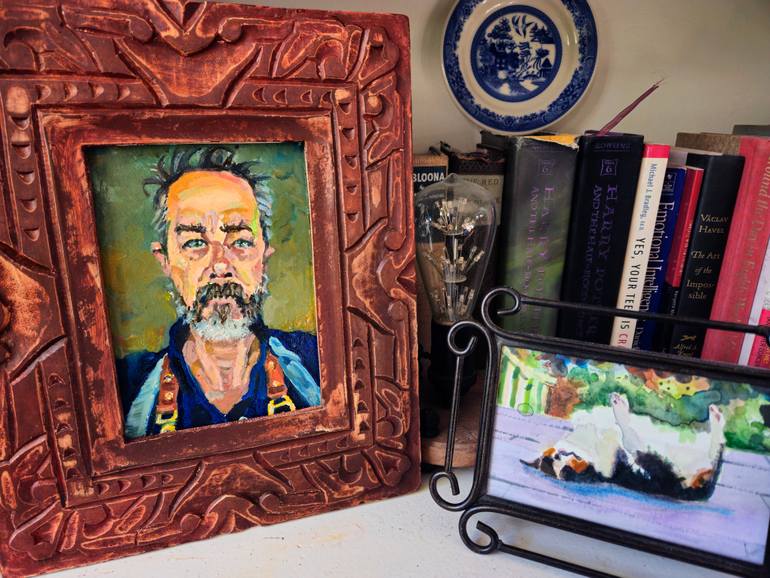 Original Impressionism People Painting by Shelton Walsmith
