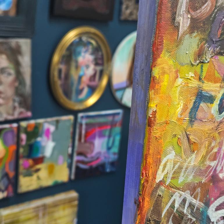 Original Abstract Painting by Shelton Walsmith