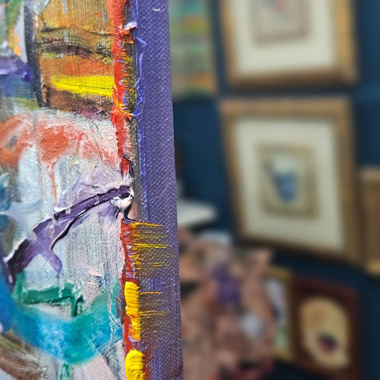 Original Abstract Painting by Shelton Walsmith