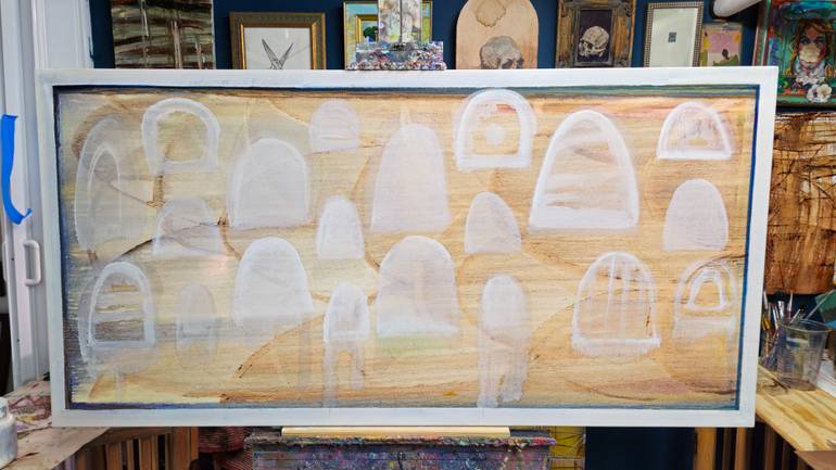 Original Abstract Painting by Shelton Walsmith