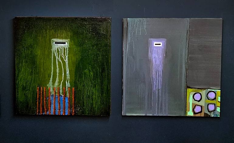 Original Abstract Painting by Shelton Walsmith