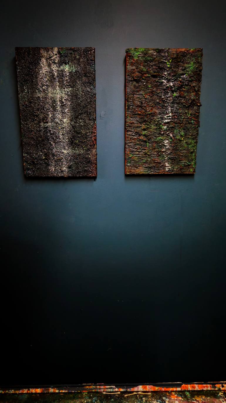 Original Abstract Landscape Painting by Shelton Walsmith