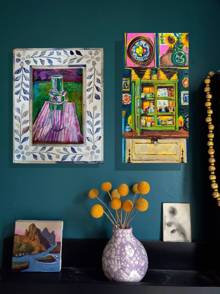 Original Neo-impressionism Still Life Painting by Shelton Walsmith