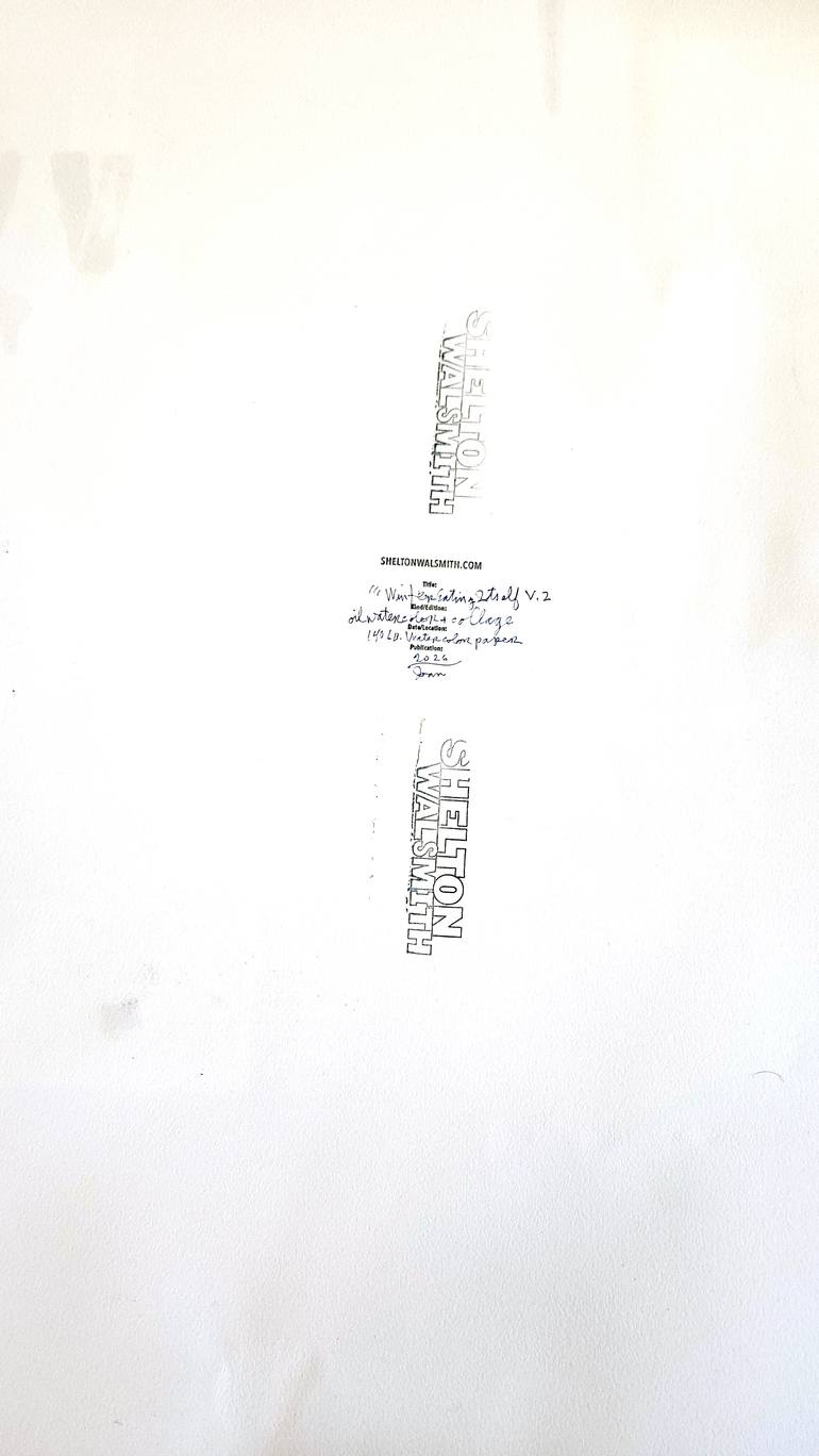 Original Abstract Collage by Shelton Walsmith