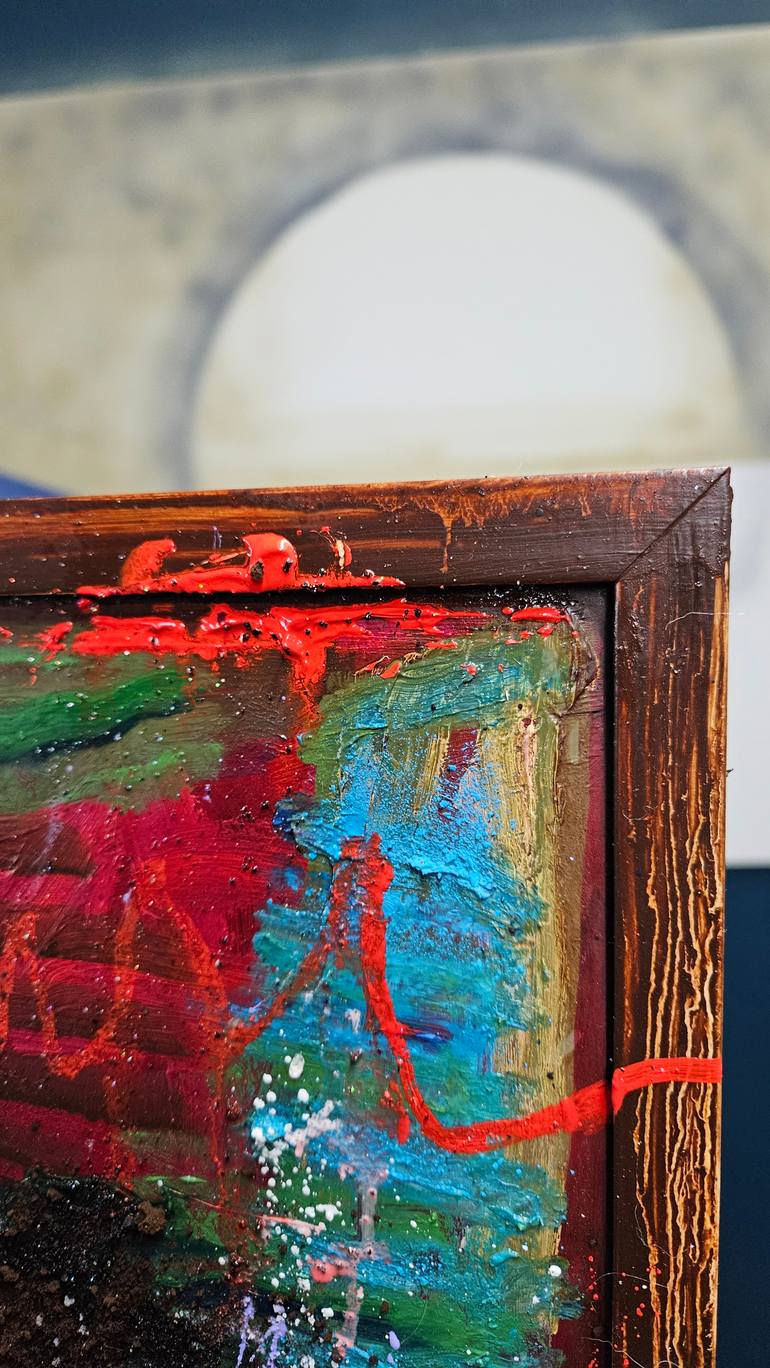 Original Abstract Painting by Shelton Walsmith